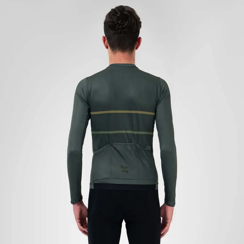 Men's Training LS Jersey A002-Dark Green