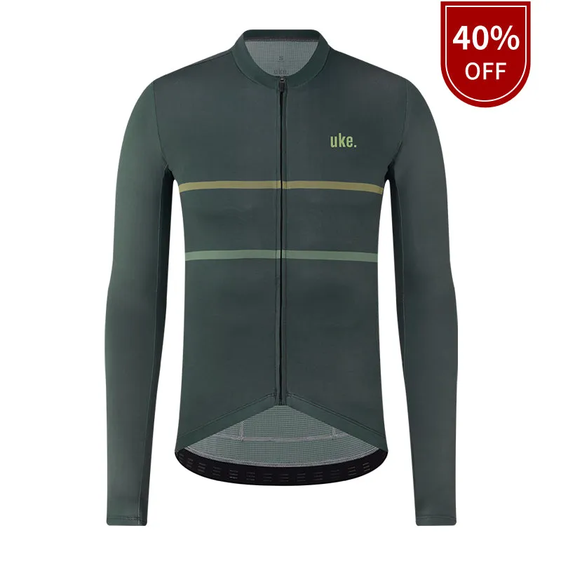 Men's Training LS Jersey A002-Dark Green