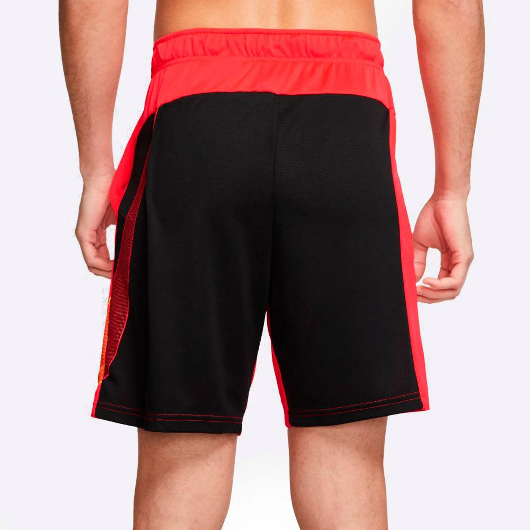 Nike - Men's Graphic Training Shorts - LASER CRIMSON/BLACK