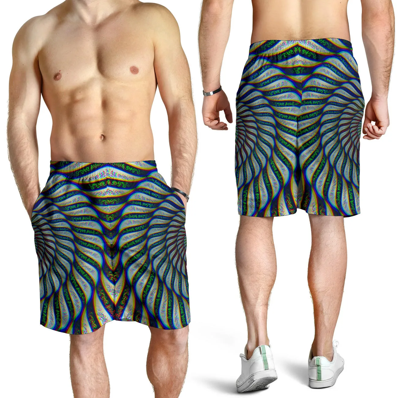 Phonetic Vortex 03 Men's Shorts