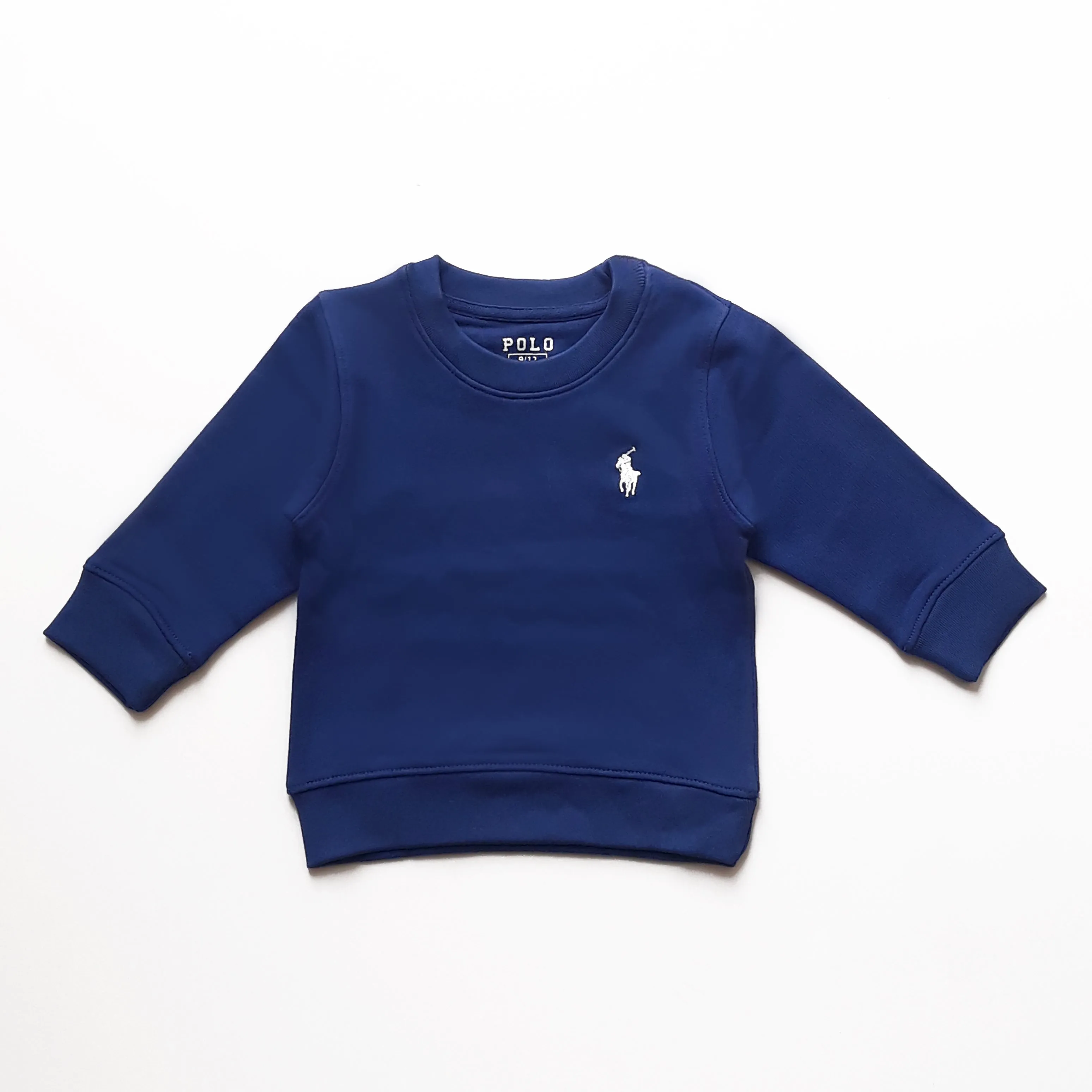 PL - Kids 'Blue' Signature Polo Terry Sweatshirt PL378