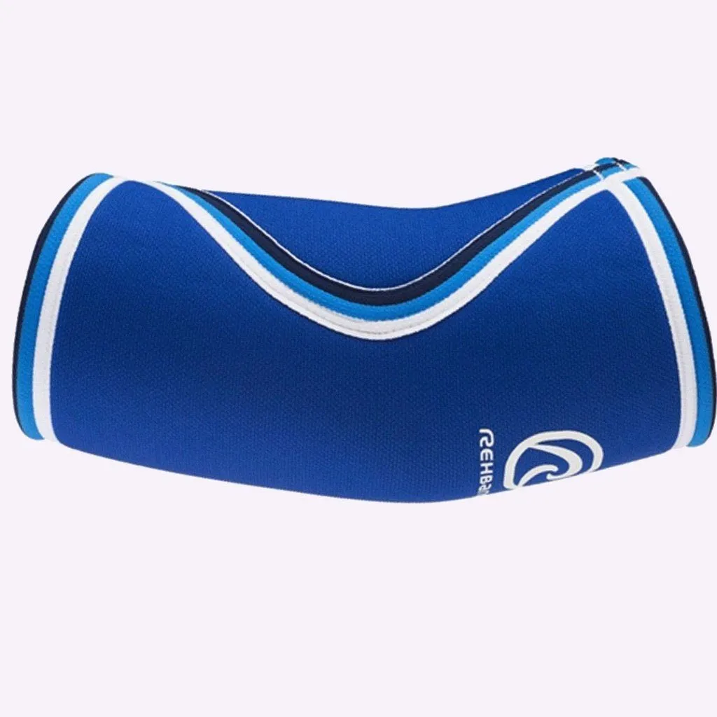 Rehband RX Original Elbow Sleeve - 5mm - Blue - SINGLE