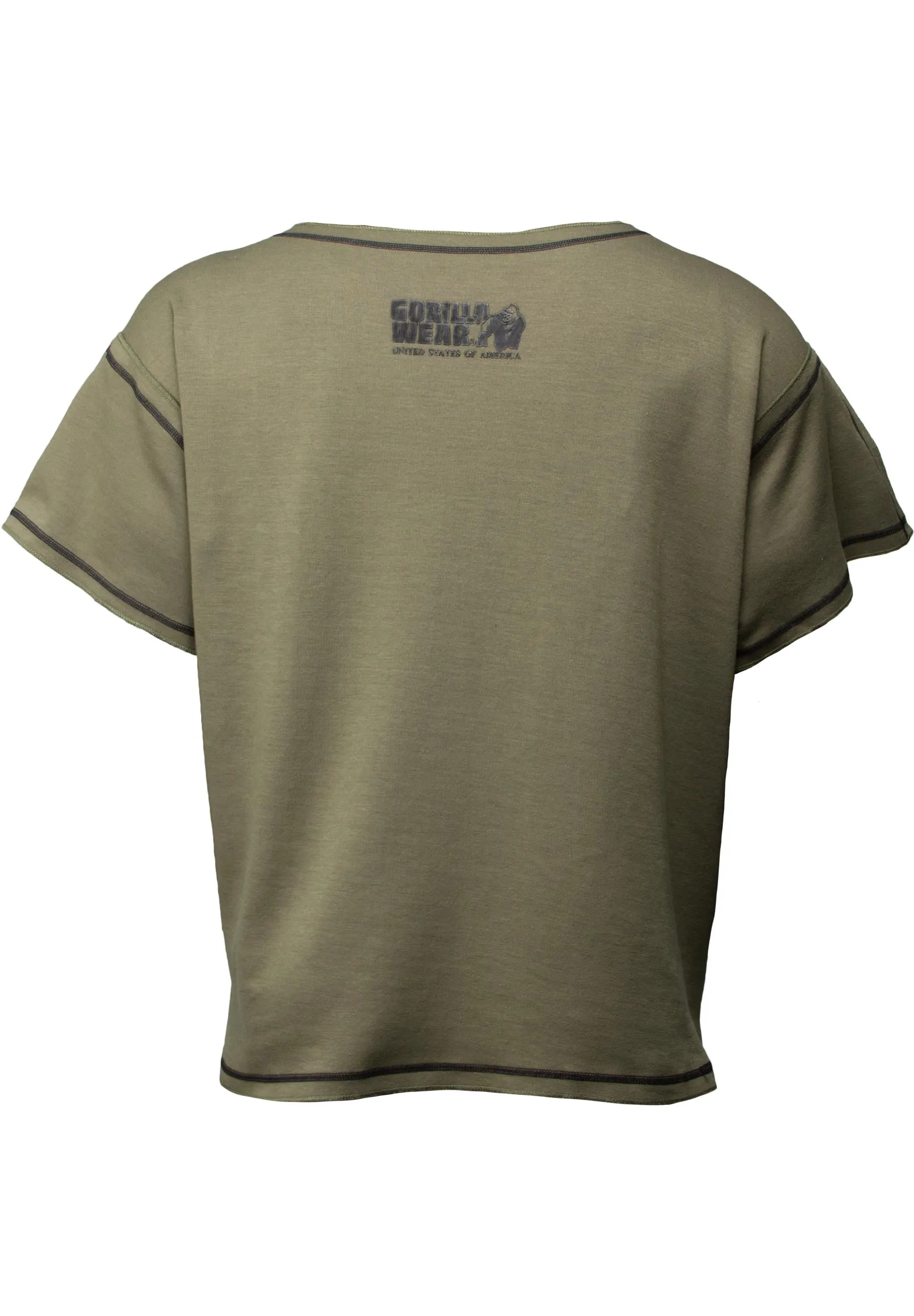 Sheldon Workout Top - Army Green