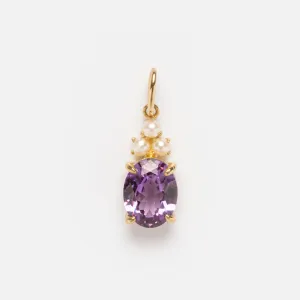 Solid Gold 2024 June Capsule Classic Alexandrite Charm