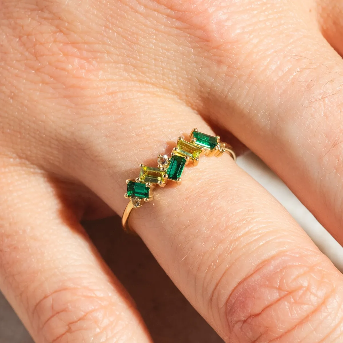 Solid Gold 2024 May Capsule Classic Emerald Ring