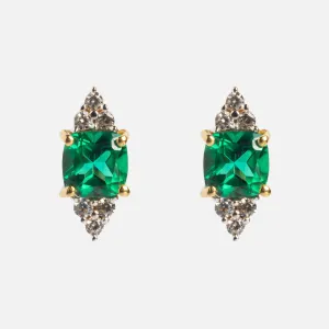 Solid Gold 2024 May Capsule Classic Emerald Studs