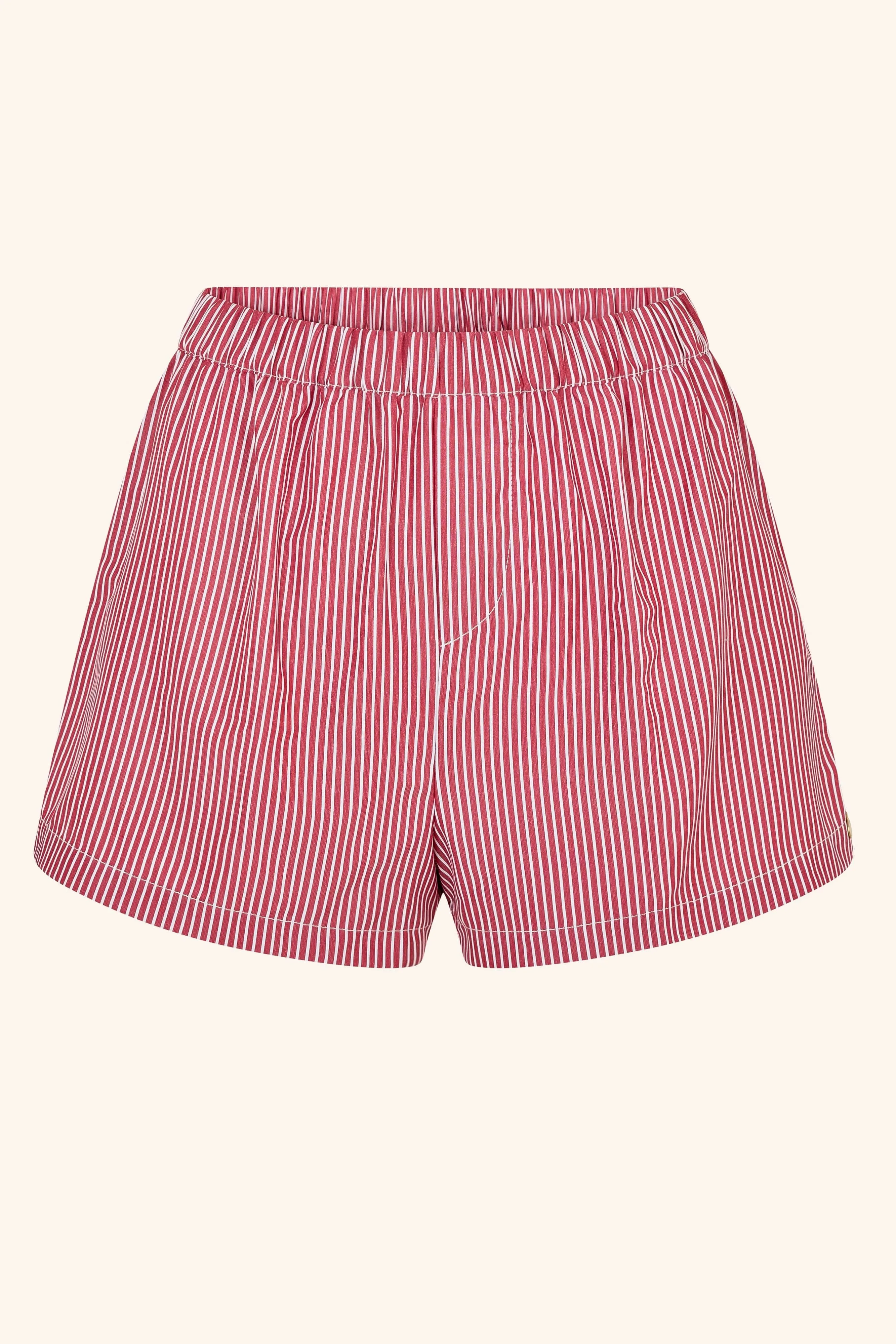 Striped Boxers Red