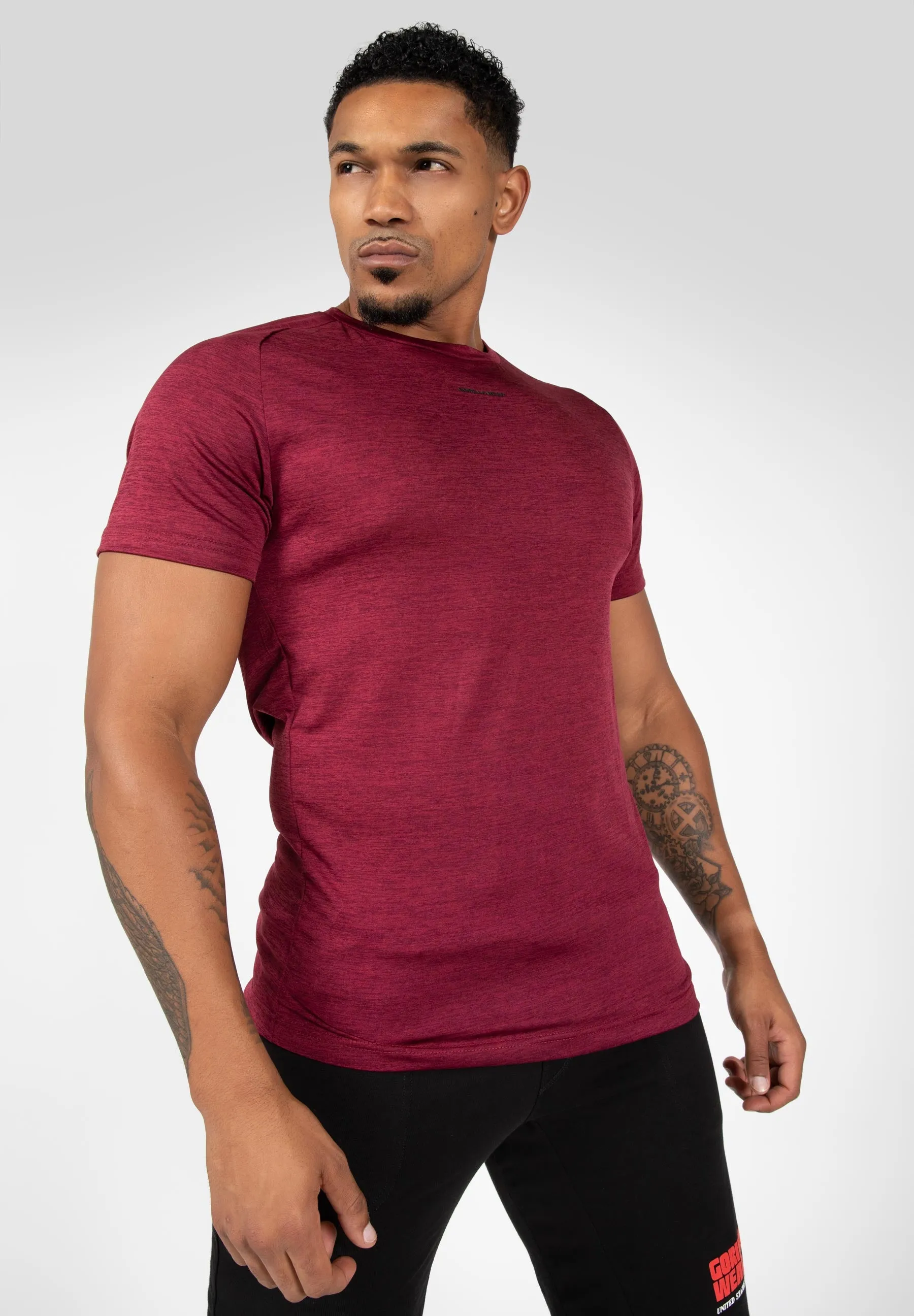 Taos T-shirt - Burgundy Red