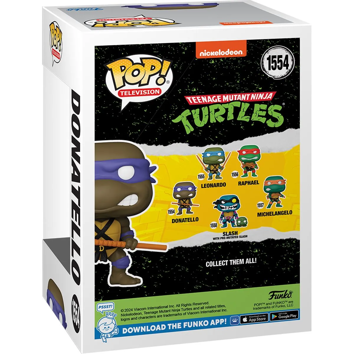 Teenage Mutant Ninja Turtles Donatello with Bo-Staff Funko Pop! Vinyl Figure #1554