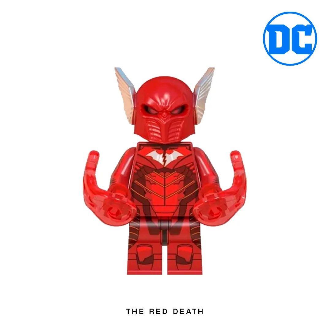 The Red Death Custom Minifigure Keychain