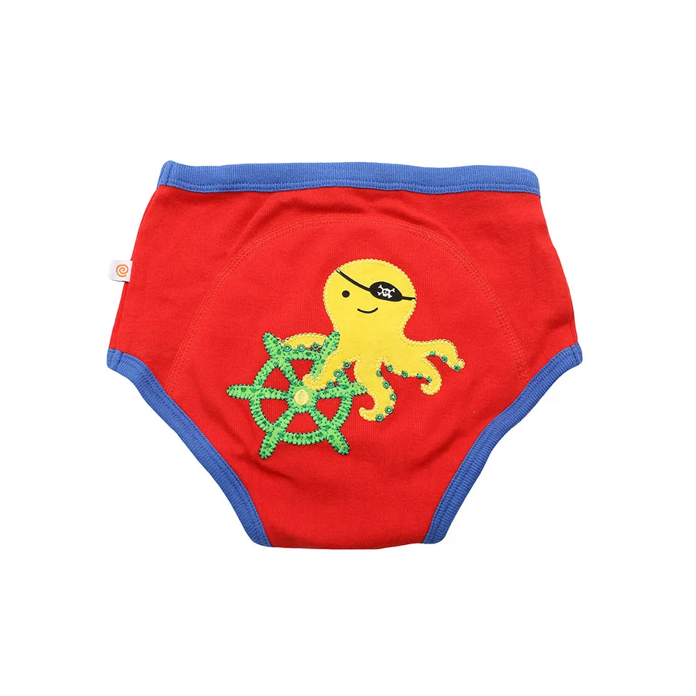 Toddler Organic Potty Training Pants (3-pk) - Pirate Pals