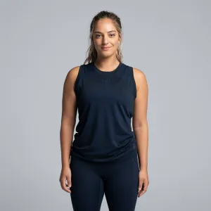 Valour Active V-Knit Singlet - Ink