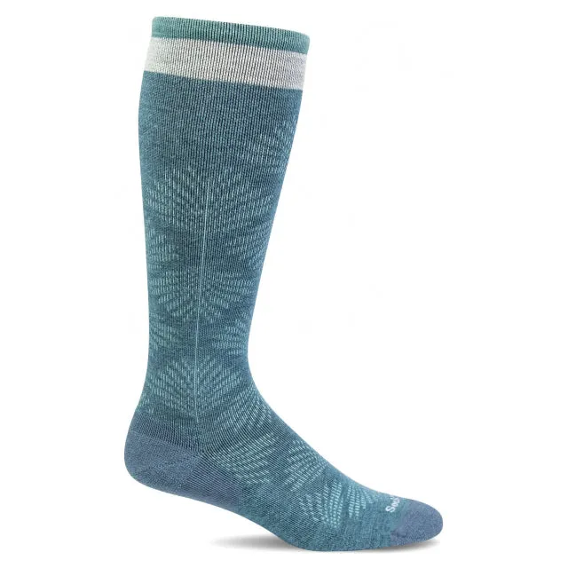 Women's Full Floral | Moderate Graduated Compression Socks